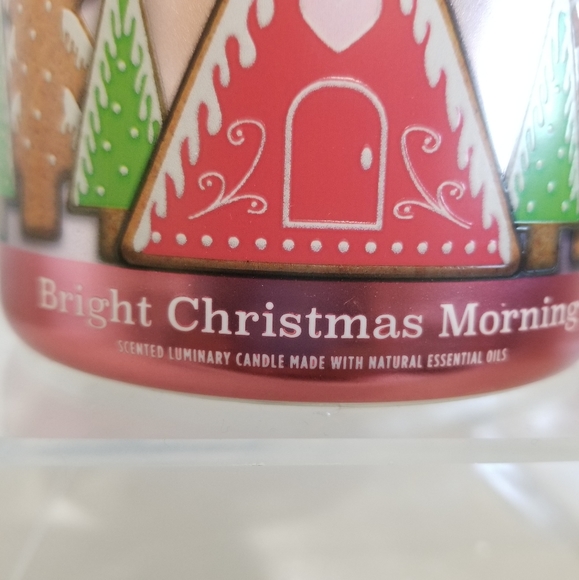 White Barn Bright Christmas Morning Three Wick Scented Candle New - Picture 4 of 15